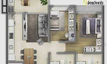 Imagem 5: Garden Club Residence - Apartamento à venda com 2 quartos sendo 1 suíte e vaga privativa