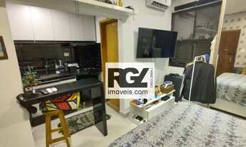 Imagem 3: Kitnet com 1 dormitório para alugar, 35 m² por R$ 2.945,00/mês - Ponta da Praia - Santos/S