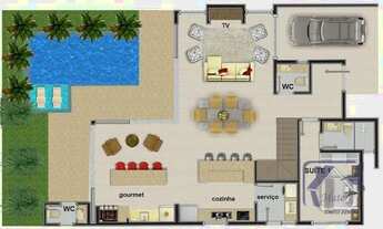 Imagem 7: Casa para Venda - 320m², 4 dormitórios, sendo 4 suites, 5 vagas - Centro, Garopaba