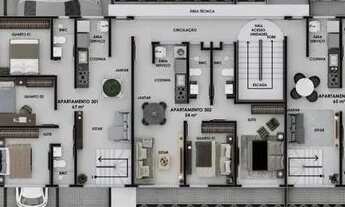 Imagem: Cobertura nos Bancários 3 quartos com deck