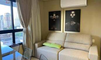 Imagem 2: Flat com 1 dormitório, 40 m² - venda por R$ 575.000,00 ou aluguel por R$ 3.975,00/mês - Se