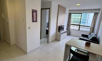 Imagem 5: EC- alugo flat mobiliado, 35 metros, prédio novo, área de lazer n a ilha do leite