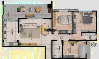 Imagem 2: Apartamento 3 dormitórios à venda Nossa Senhora de Fátima Santa Maria/RS