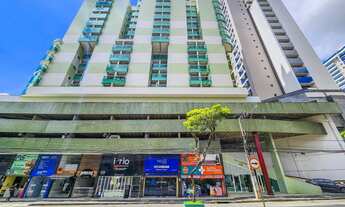 Imagem: Quarto e sala planejado, com varanda e vaga