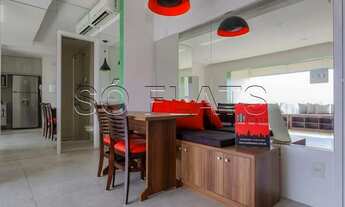 Imagem 4: Residencial Air Campo Belo disponível para locação com 50m², 01 dorm e 01 vaga de garagem