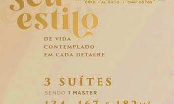 Imagem 2: Altíssimo Padrão no Believe Residence Quadra da Praia Ponta Verde 3 Suítes Varanda Gourmet