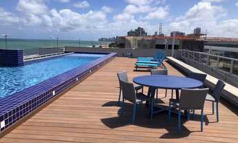 Imagem: Flat mobiliado para aluguel a beira mar