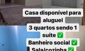 Imagem: Alugo casa com três quartos