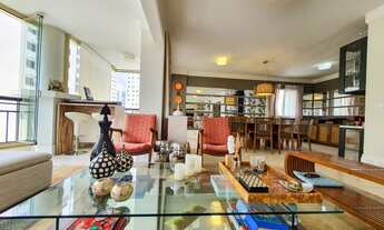 Imagem 6: BROOKLIN - MIOLO DO BAIRRO COM VARANDA INTEGRADA AO LIVING