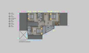 Imagem 4: Casa para Venda em Florianópolis, Cachoeira do Bom Jesus, 4 dormitórios, 4 suítes, 5 banhe