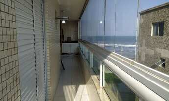 Imagem 2: Apartamento 70m2 útil com 2 quartos 1 suíte 1 vaga, Sacada Gourmet vista Mar , Piscina, Ca