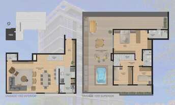 Imagem 2: Cobertura 189m² sendo 71m² de terraço privativo no Bigorrilho