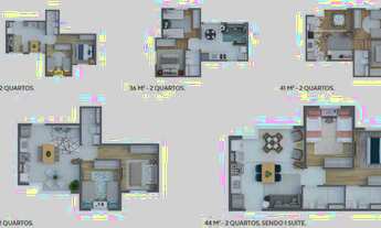 Imagem 4: Apartamento Lançamentos Osasco a partir R$ 179.900,00