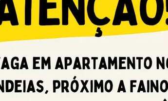 Imagem: Vaga em Ap R$ 550,00