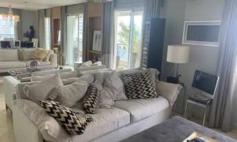 Imagem 6: Apartamento alto padrão Brooklin 238m² sala de estar de 4 ambientes 3 suítes e 4 vagas