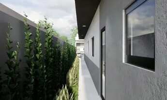 Imagem 3: Casa térrea em construção com 3 quartos, 3 banheiros, churrasqueira e quintal