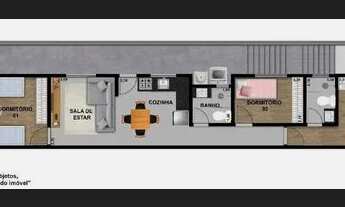 Imagem 6: Linda Casa Térrea Nova com 87m² com 3 quartos sendo 1 suíte em Suzano-SP