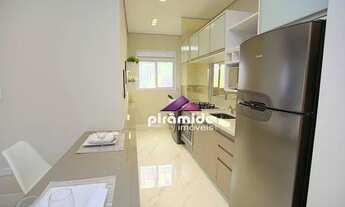 Imagem 3: Apartamento com 1 dormitório para alugar, 32 m² por R$ 2.639,00/mês - Jardim Aquarius - Sã