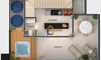 Imagem 6: Sobrado com 198m² no Bairro Alto