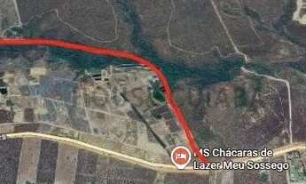 Imagem 4: Disponibilidade de loteamentos com 5.350 m², (lote 66) adequados para implantaçã