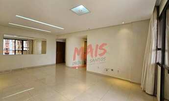 Imagem 4: Apartamento com 3 quartos, 136 m² - venda ou aluguel - no Embaré, Santos/SP