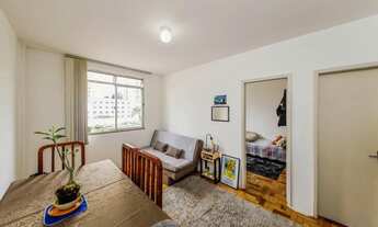 Imagem: Quarto e sala prático e bem iluminado para