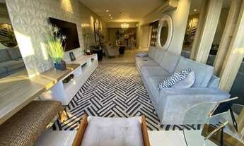 Imagem 5: Triplex para venda possui 253 metros quadrados com 4 quartos em Ponta da Praia - Santos