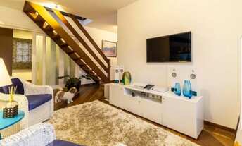 Imagem 6: Condomínio Residencial Onze para locação mobiliada e decorada possui 400 m² com 4 suítes