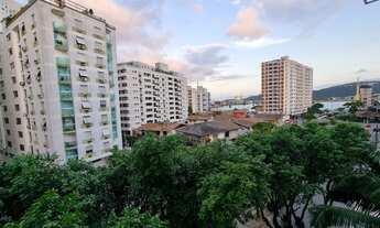 Imagem 4: Apartamento para venda com 92 metros quadrados com 2 quartos em Ponta da Praia - Santos