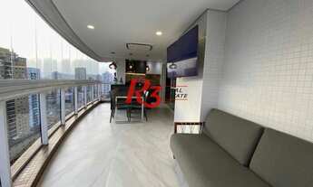 Imagem 4: Apartamento para venda tem 164 metros quadrados com 3 quartos em Aparecida - Santos - SP