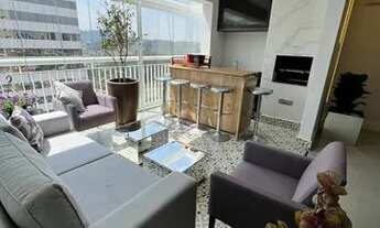 Imagem 2: Maravilhoso Apartamento Duplex com 156, 3 suítes, varanda gourmet, Mobiliado & Decorad