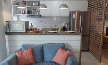 Imagem 2: Alphaville 66m2, 1/4 suite ampla, 2 garagens, varanda gourmet, pronto para morar