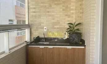 Imagem 3: Apartamento com 1 dormitório à venda, 49 m² por R$ 336.000,00 - Vila Guilhermina - Praia G