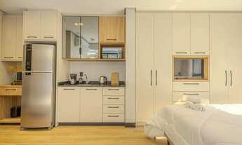 Imagem 3: Studio completo no Village Lofts pronto para morar