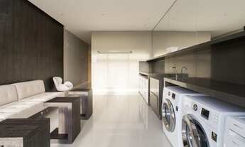 Imagem 2: Apartamento 2 suítes + lavabo + churrasqueira no AXIS HOME semi-mobiliado 80m²