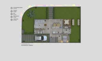 Imagem 6: Casa para Venda em Florianópolis, Cachoeira do Bom Jesus, 4 dormitórios, 3 suítes, 4 banhe