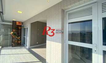 Imagem 2: Apartamento à venda, com 80 m², 2 dormitórios e lazer. Gonzaga. Santos/SP