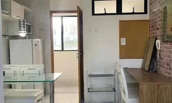 Imagem 4: MP- Lindo Flat Mobiliado e Decorado, Quarto Separado! Na Frente do Colégio Santa Maria!