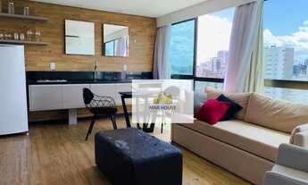 Imagem 3: Apartamento com 1 dormitório à venda, 46 m² por R$ 400.000 - Boa Viagem - Recife/PE