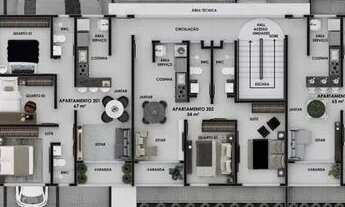 Imagem 4: Cobertura nos Bancários 3 quartos com deck instalado