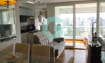 Imagem 3: Lindo Apartamento a Venda no Brooklin! 45m2 com vista para a Ponte Estaiada, pôr do sol má