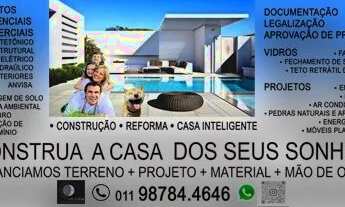 Imagem 2: Casa planejada sob encomenda entrega programada, área gourmet com ilha de granito e armári