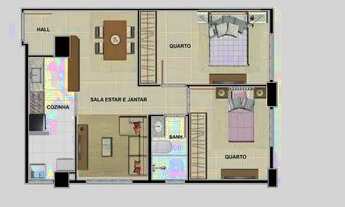 Imagem 3: Apartamentos em Nilópolis 2 quartos - Até 100% financiado - Use seu FGTS