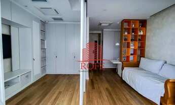 Imagem 2: Apartamento com 1 dormitório para alugar, 50 m² por R$ 4.900,00/mês - Campo Belo - São Pau