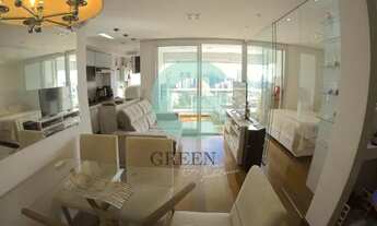 Imagem 1: Lindo Apartamento a Venda no Brooklin! 45m2 com vista para a Ponte Estaiada, pôr do sol má