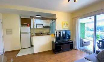 Imagem 4: Apartamento com 1 dormitório para alugar, 55 m² por R$ 6.480,00/mês - Brooklin - São Paulo