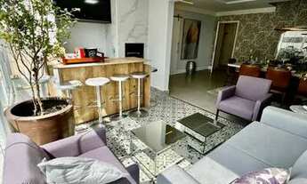 Imagem 4: Maravilhoso Apartamento Duplex com 156, 3 suítes, varanda gourmet, Mobiliado & Decorad