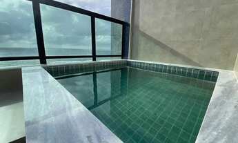 Imagem 5: Apartamento tipo cobertura com piscina privativa e vista mar da Pituba Por 580.000,00