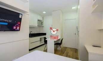 Imagem 7: Apartamento mobiliado com 1 dormitório para alugar, 25 m² por R$ 2.000/mês - Mossunguê - C