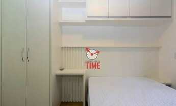 Imagem 2: Apartamento mobiliado com 1 dormitório para alugar, 25 m² por R$ 2.000/mês - Mossunguê - C